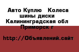 Авто Куплю - Колеса,шины,диски. Калининградская обл.,Приморск г.